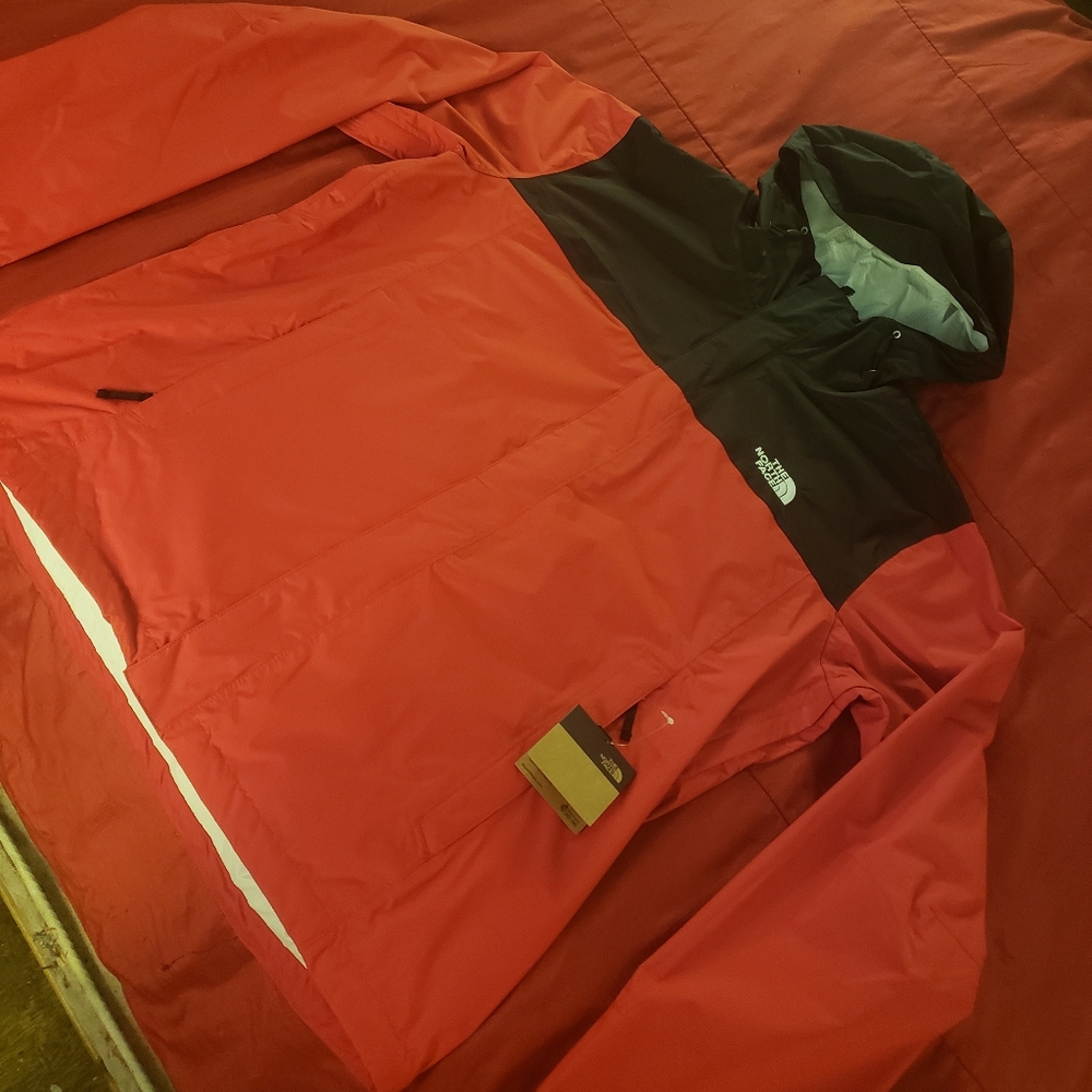 The north face raincoat